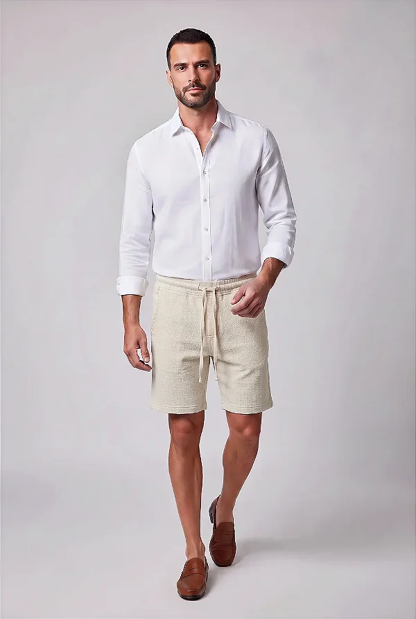Bermuda Casual Elastico Portinari