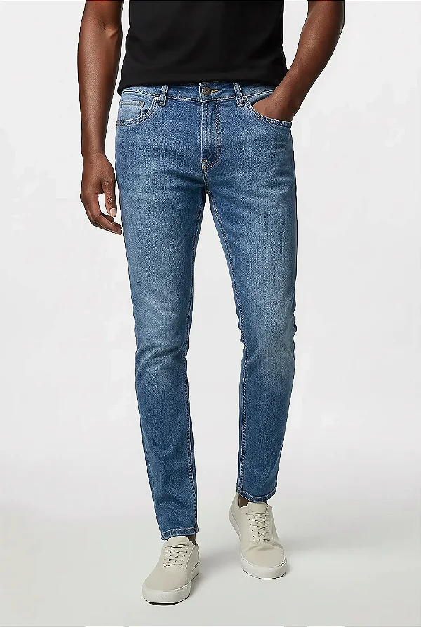 Calça Jeans Slim