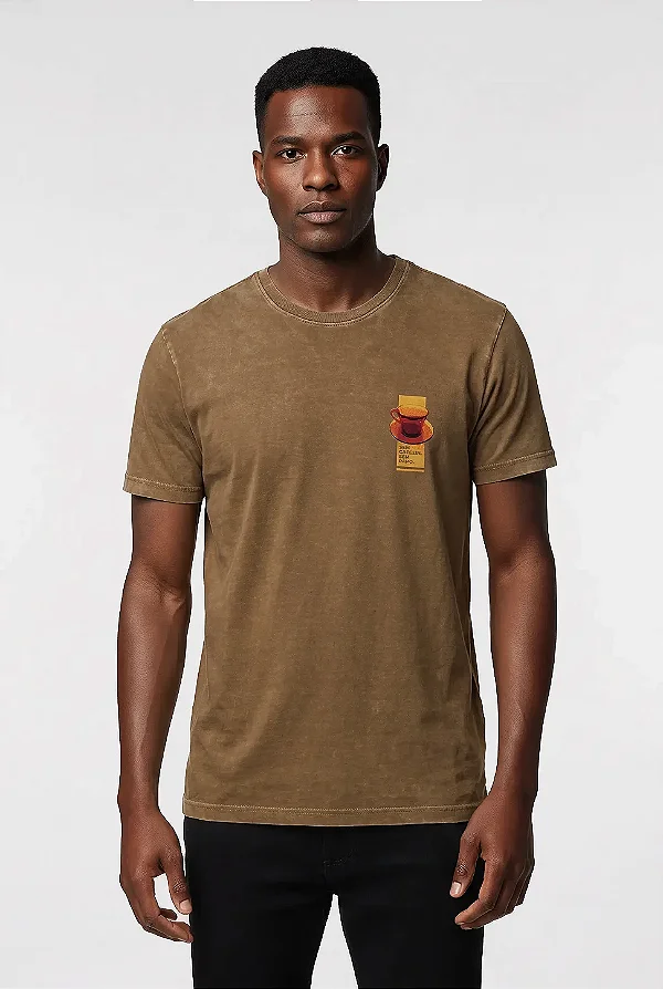 Camiseta Estonada Café sem Papo
