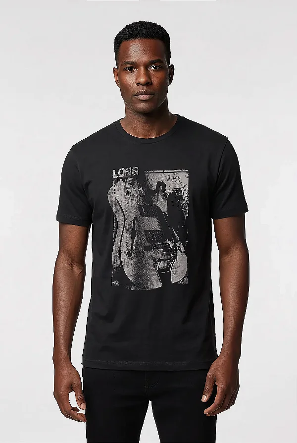 Camiseta Long Lived Rock