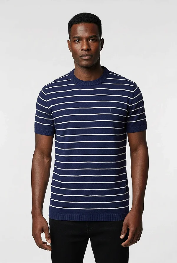 Camiseta Tricot Listras