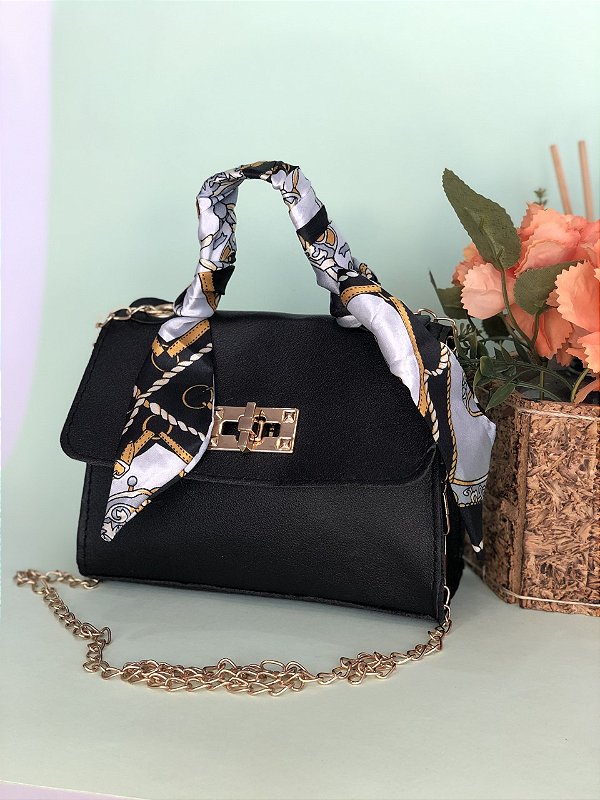 Bolsa Bloguerinha  Juvenil  preta