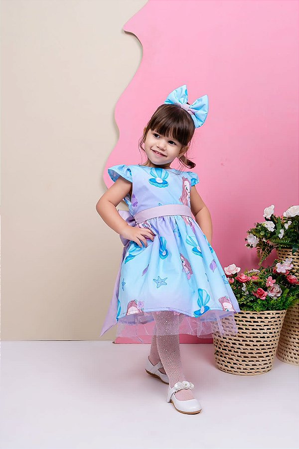 vestido temático infantil]