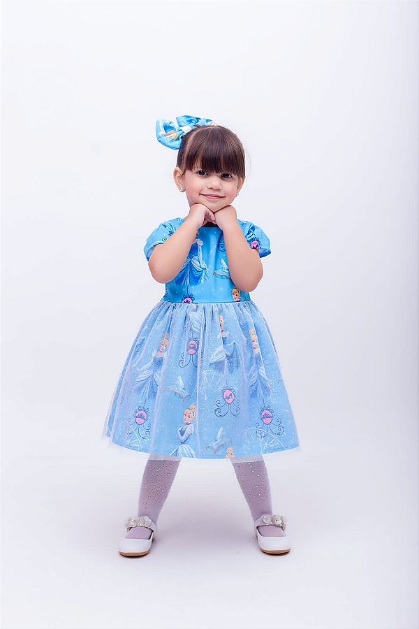 Vestido temático Cinderela meninas - Ss boutique Infantil -Tem de tudo para  aquela criança que anda no estilo.
