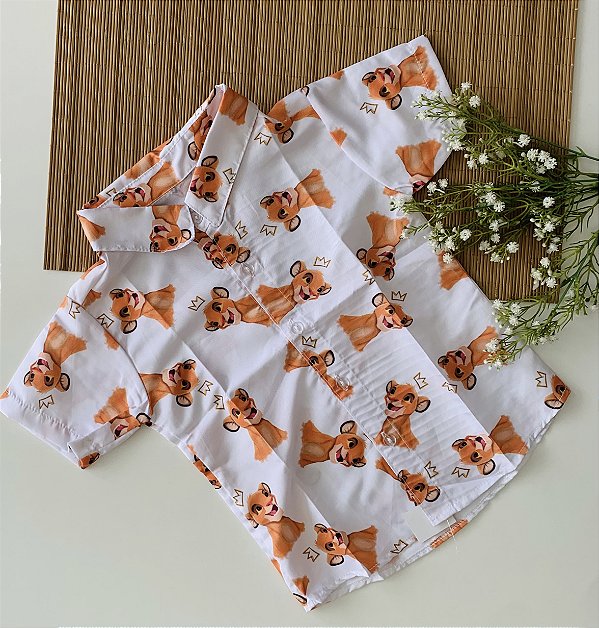 Camisa Temática Rei Leão