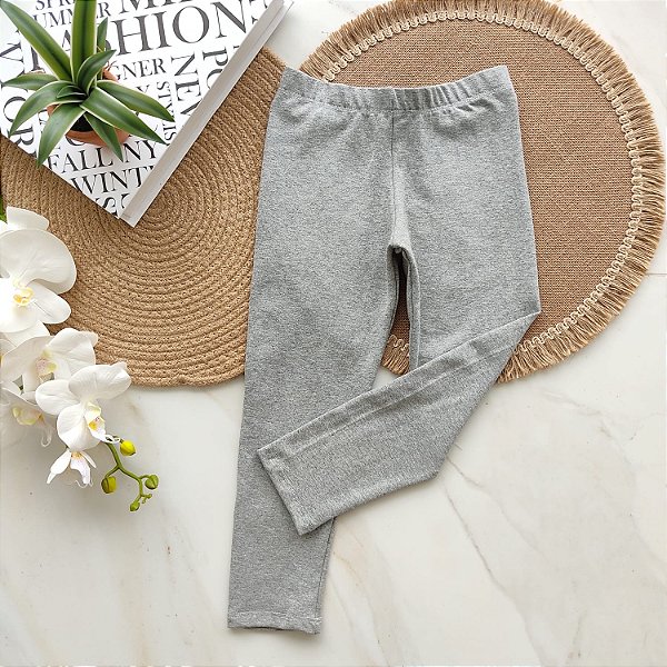 Calca Legging Cinza