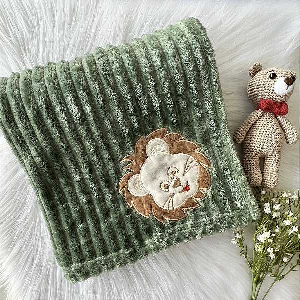 COBERTOR FLEECE ACONCHEGO ED BABY SAFARI