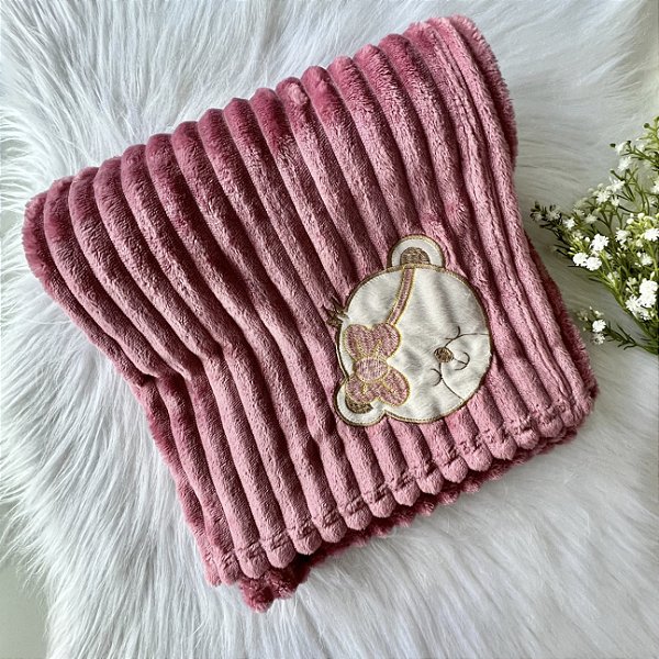 COBERTOR FLEECE ACONCHEGO ED BABY URSA NA NUVEM