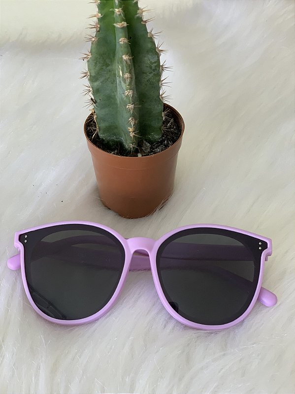 OCULOS DE SOL SILICONE LILÁS 2 PONTOS
