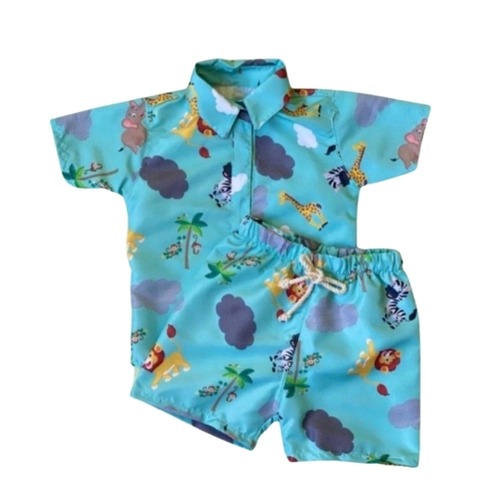 Conjunto Mauricinho Safari Baby Verde