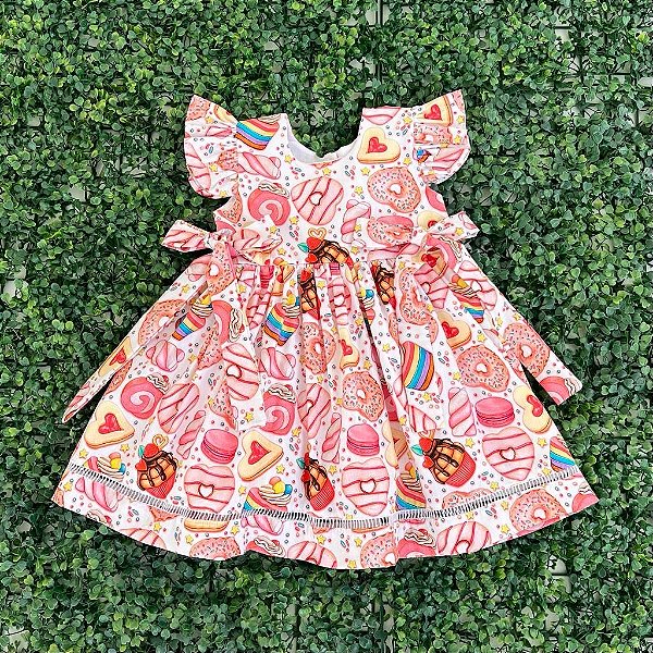 Vestido Ponto Palito Doçura