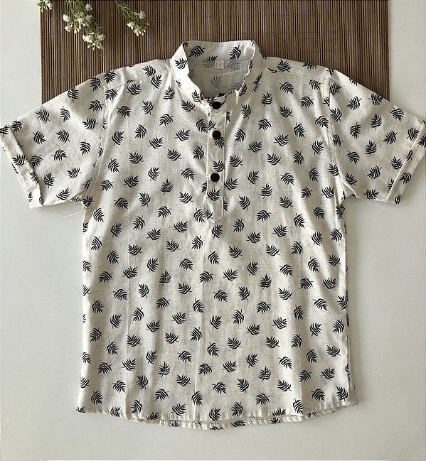Bata Gola Padre Linho Floral Preta