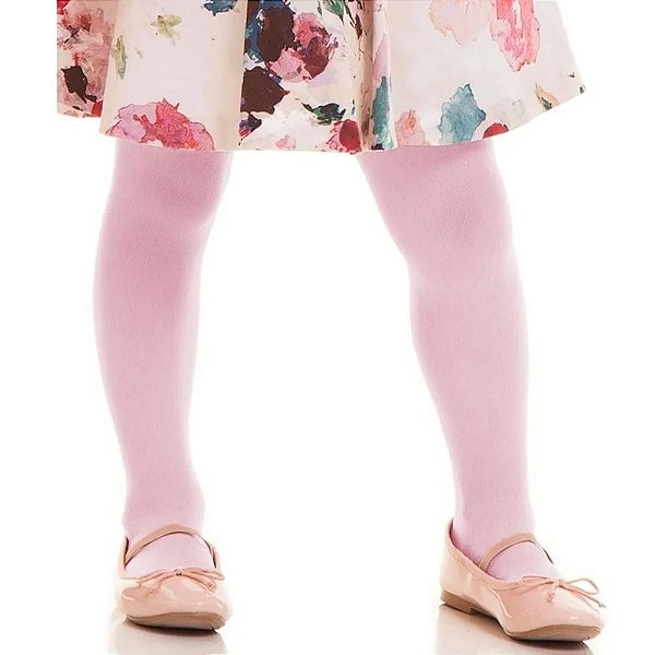 Meia Calça Trifil Bebê fio 20 Rosa