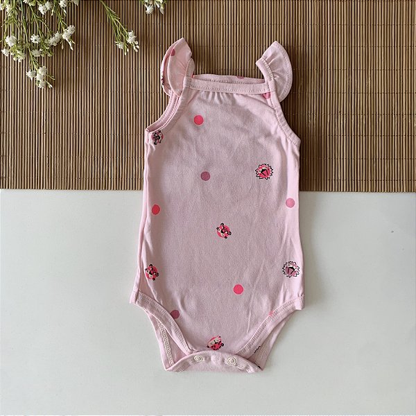 Body Alcinha Rosa Onça