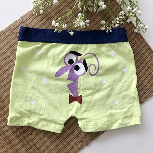 Cueca Box Infantil Divertidamente Medo