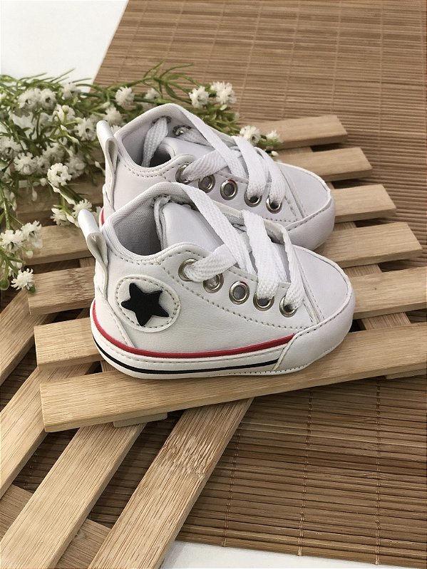 Tênis tipo All Star Branco