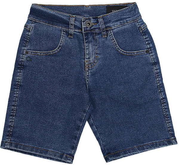 Bermuda Infantil Jeans Básica Ogochi