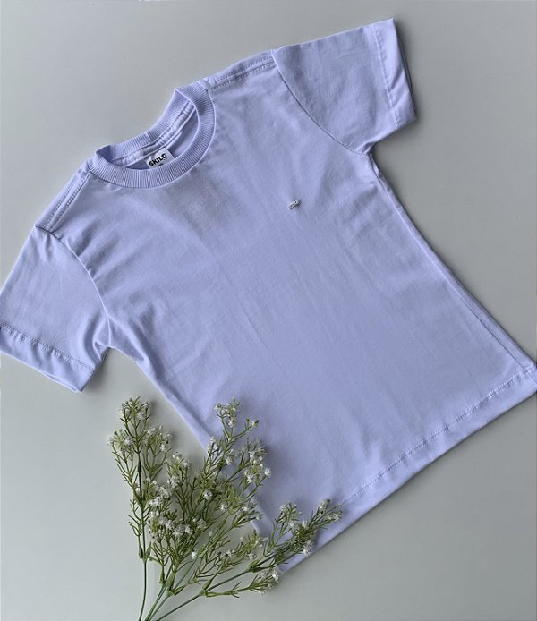 Camiseta Infantil Básica Branca