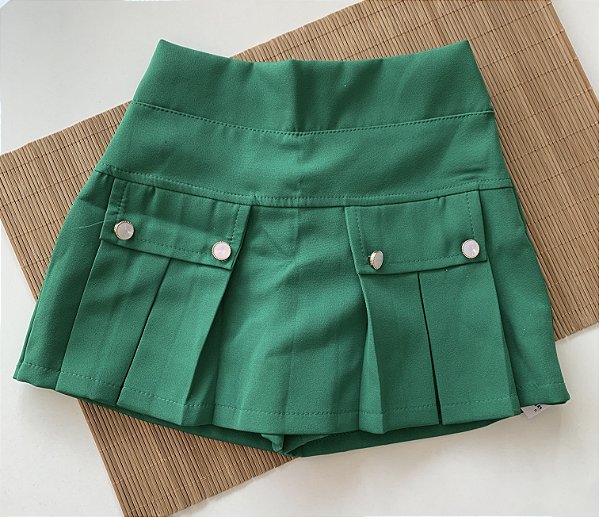 Short Saia Verde