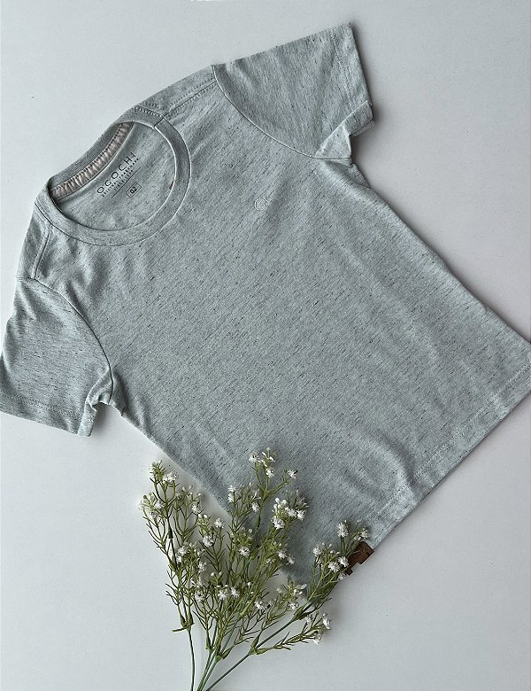 Camiseta Infantil Slim mista Verde Ogochi