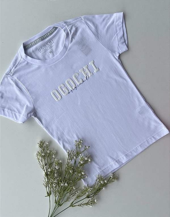 Camiseta Infantil Branca Ogochi