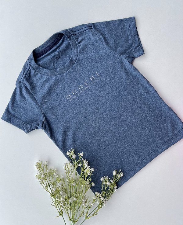 Camiseta Casual Concept Azul Slim Ogochi