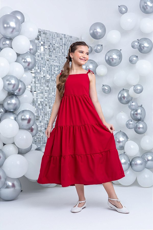 Vestido Longo Kimberly Marsala