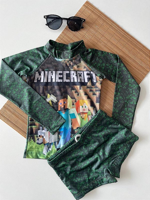 Roupa de Banho Infantil Minicraft