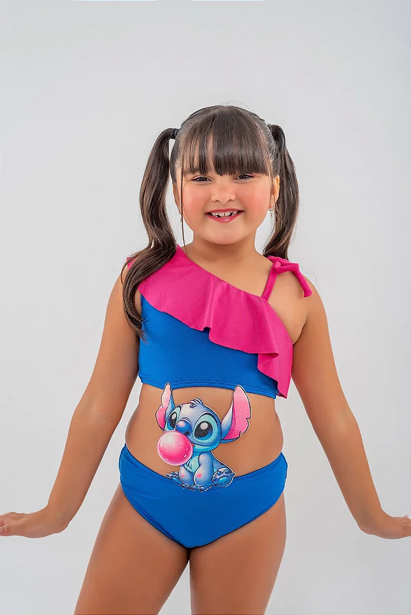 Biquini Stitch Azul