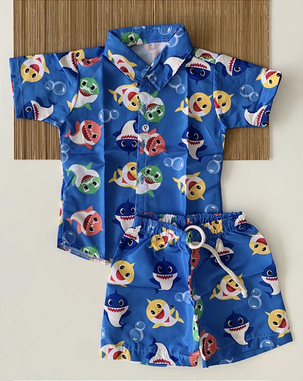 Conjunto Mauricinho Baby Shark A