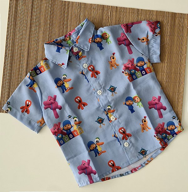 Camisa Tematica Pocoyo