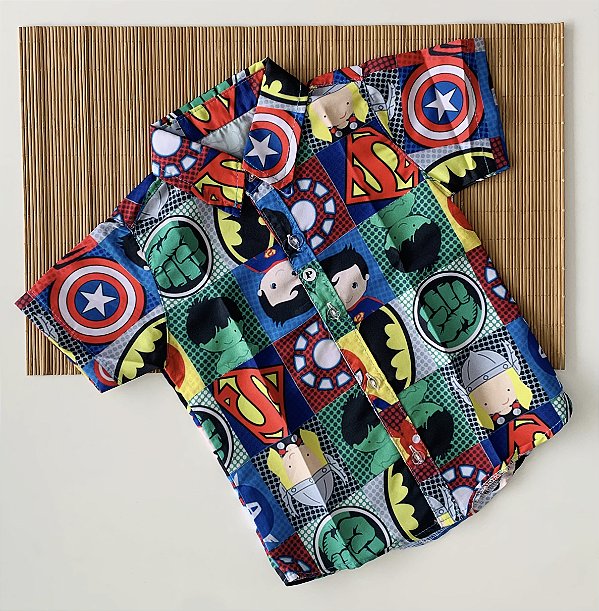 Camisa Tematica Hérois