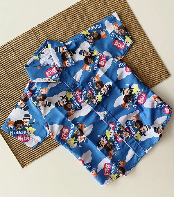 Camisa Tematica Mundo Bita
