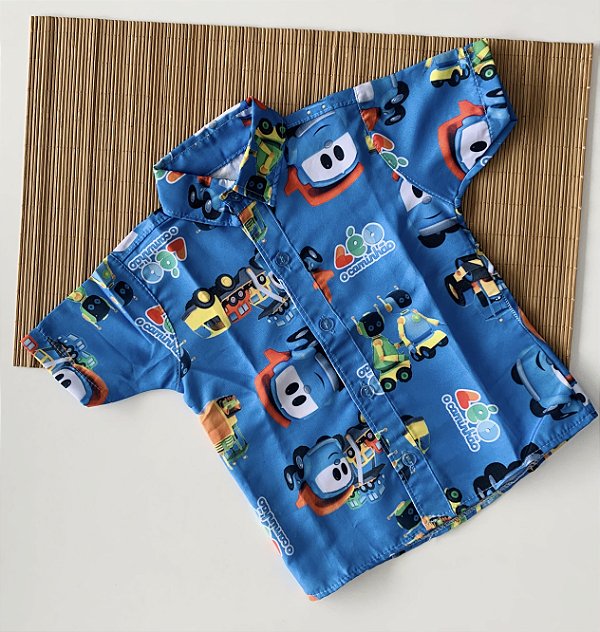 Camisa Tematica Léo o Caminhão