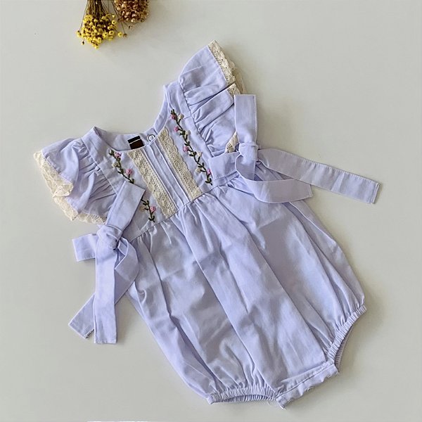 Pimpão Luxo Bordado Baby Branco
