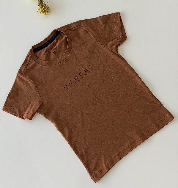 Camiseta Infantil Concept Terracota Seek Ogochi