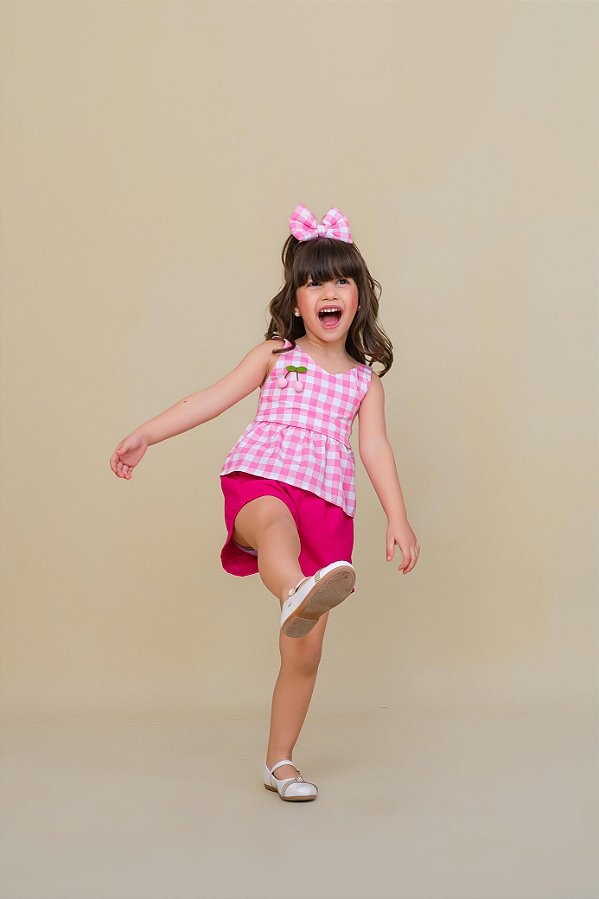 Conjunto Xadrez Pink