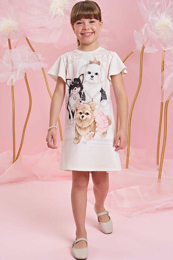 Vestido Dogs Off Infanti