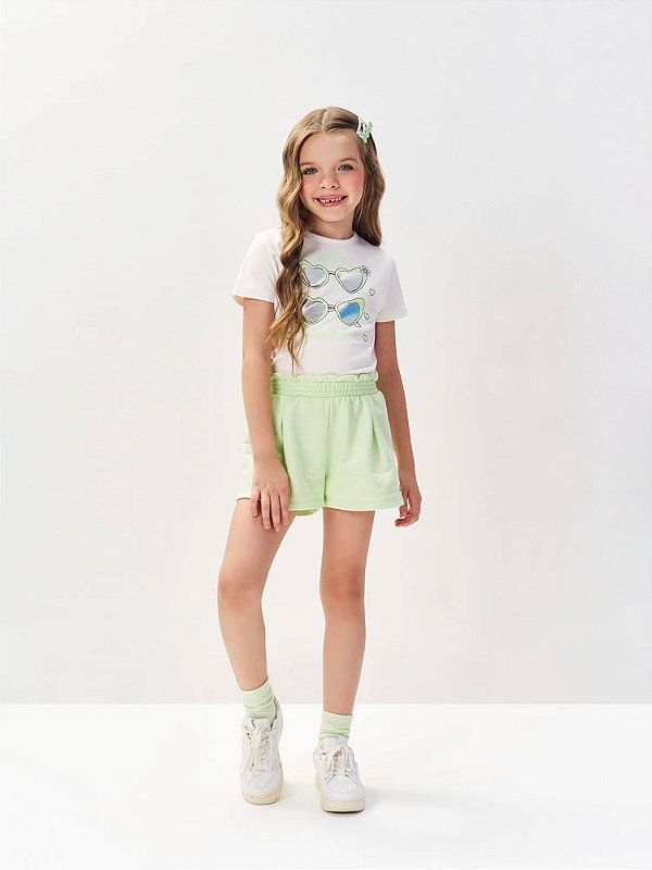 Conjunto Blusa e Short/Saia Natural Paradise Cinti