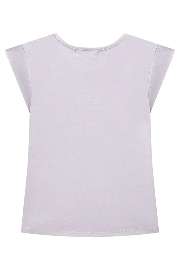 Blusa em Cotton Off White Castor Infanti