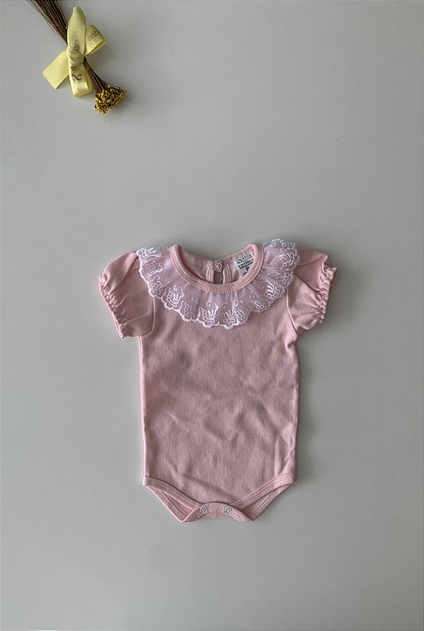 Body Luxo Curto Renda