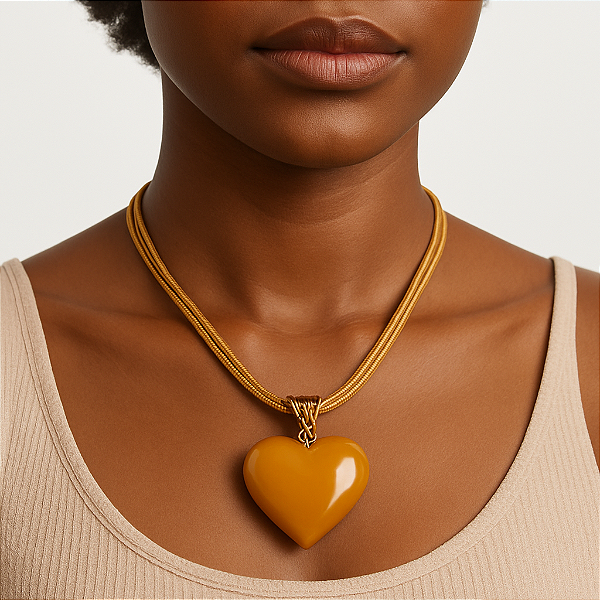 Gargantilha de Coração