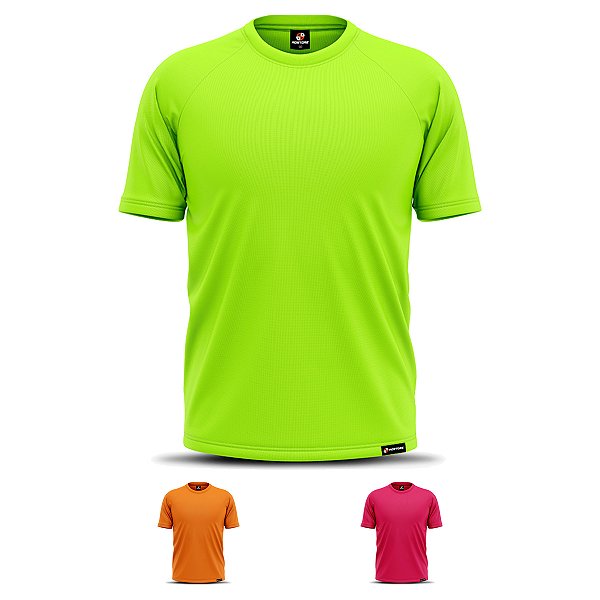 Camiseta Adstore Infantil Neon