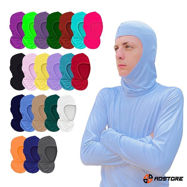 Touca Balaclava Aberta Colorida ADSTORE