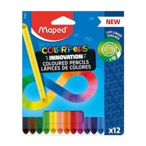 Lápis de Cor Infinity com 12 Cores - Maped
