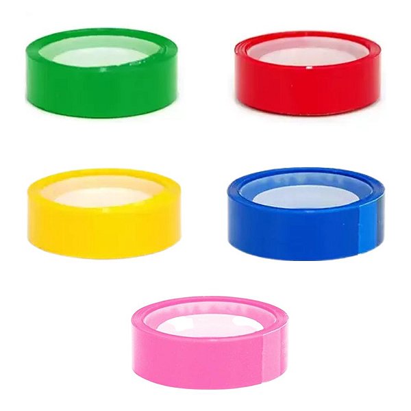 Fita Adesiva Colorida 12x10 m - Adelbras