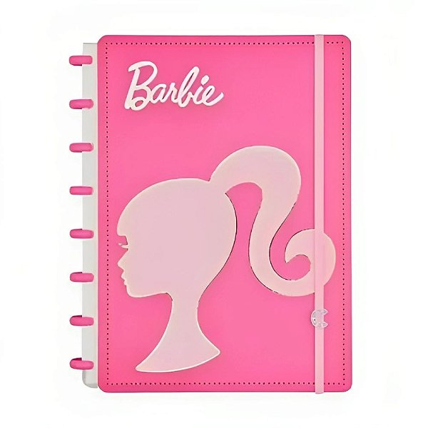 Caderno Inteligente A5 By Barbie Pink 80 Folhas - Caderno Inteligente
