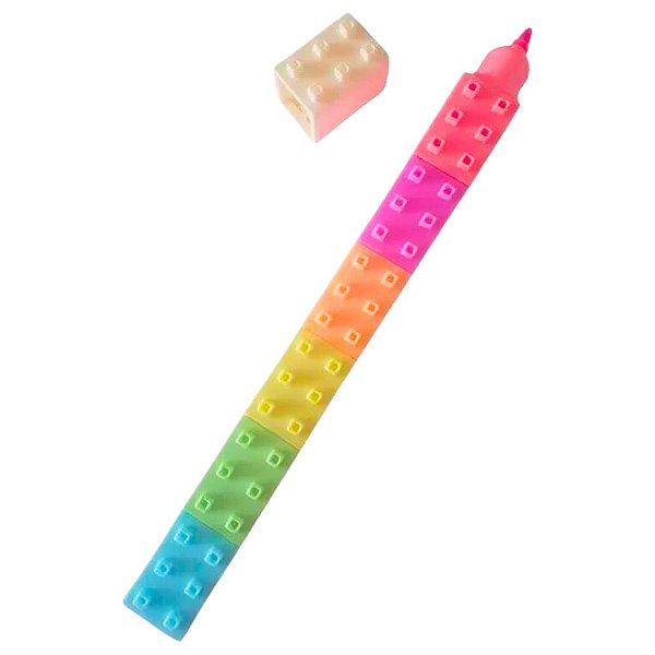 Marca Texto Play PP com 6 Cores - Win Paper
