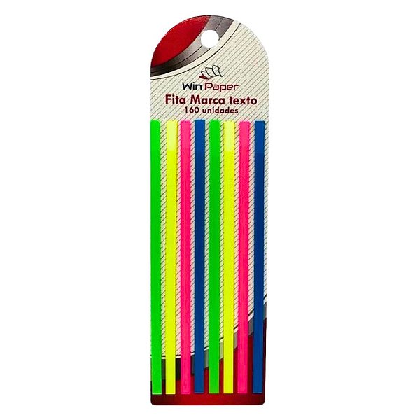 Fita Marca Texto com 160 unidades - Win Paper