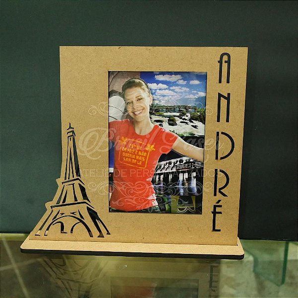 Porta Retrato Paris Torre Eiffel Personalizado com Opção de Quantidade e Cores dentro do anuncio